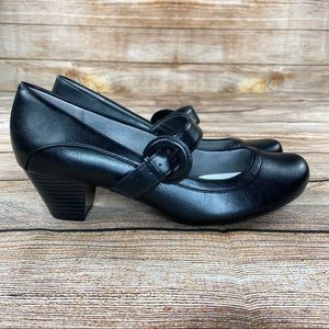 Life Stride Rozz Mary Jane Shoes Women Size 9.5 Pumps - Black - NEW